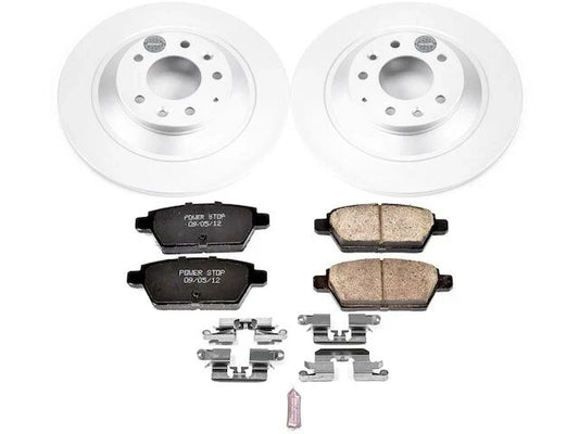 Rear Brake Pad and Rotor Kit for Mazda 6 Mazdaspeed (2006–2007) DQ569WM