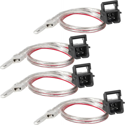 4-Piece Door Speaker Connector Set for Chevy Silverado 1500 1999-2014