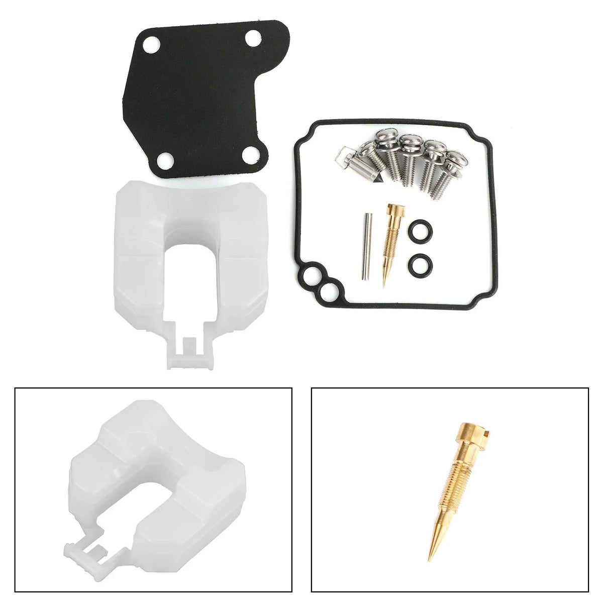 Carburetor Repair Kit for Yamaha Outboard 9.9HP 15HP (63V-W0093-00-00)