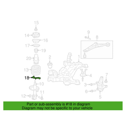 Coil Spring Insulator Lower for Dodge Journey 2009-2020 68210979AA
