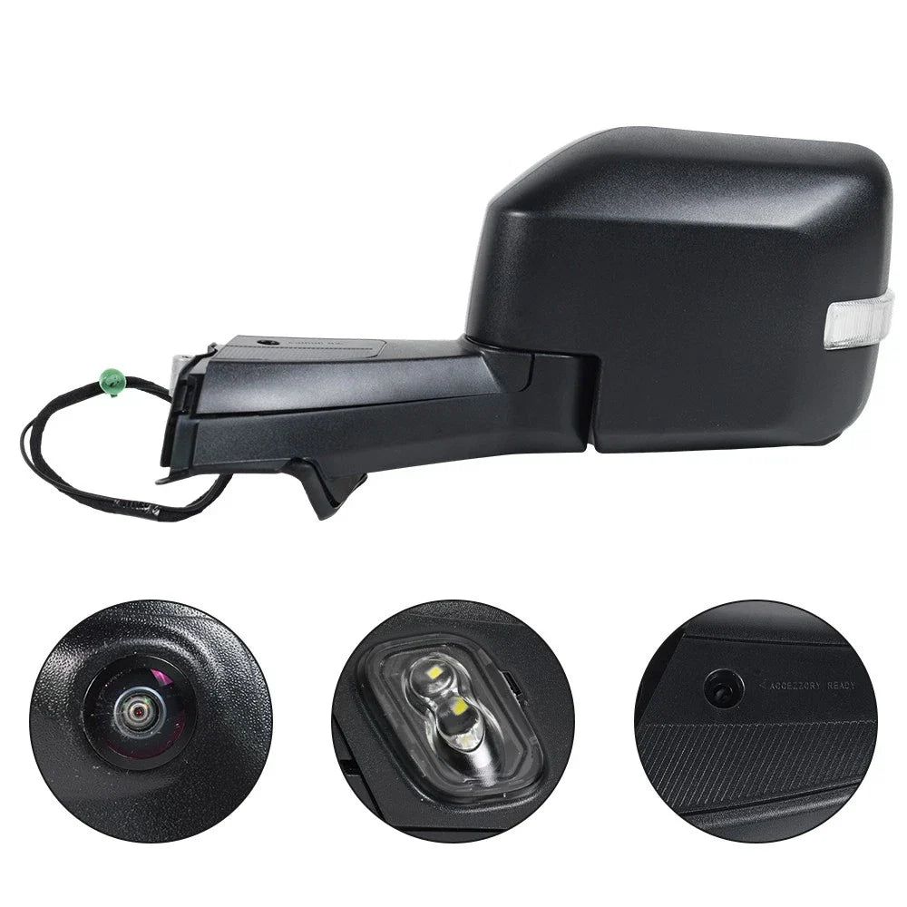 1 Pair Heated Side Mirrors with Blind Spot Camera for Ford Bronco (2020–2025)
