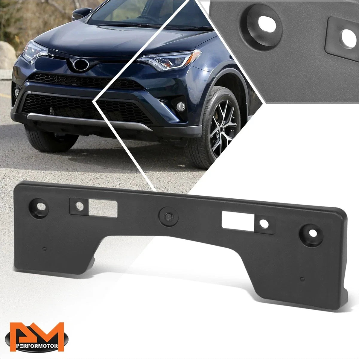 Front License Plate Bracket for Toyota RAV4 (2016 to 2018)