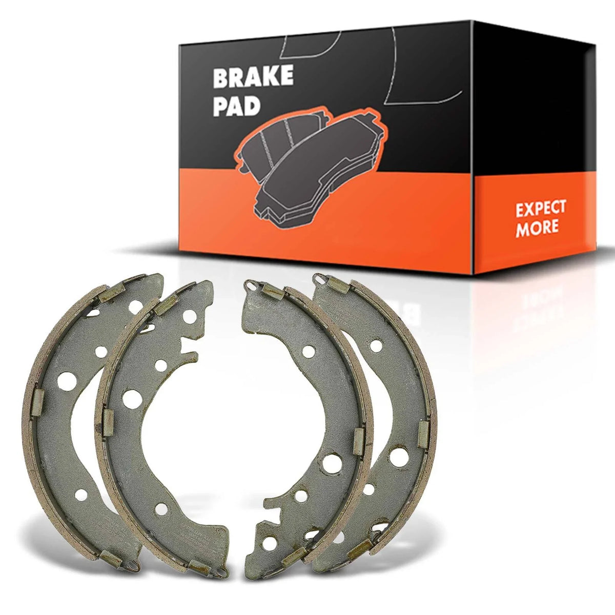 Ceramic Brake Shoe Set Rear for Honda Fit Insight (2010–2014)