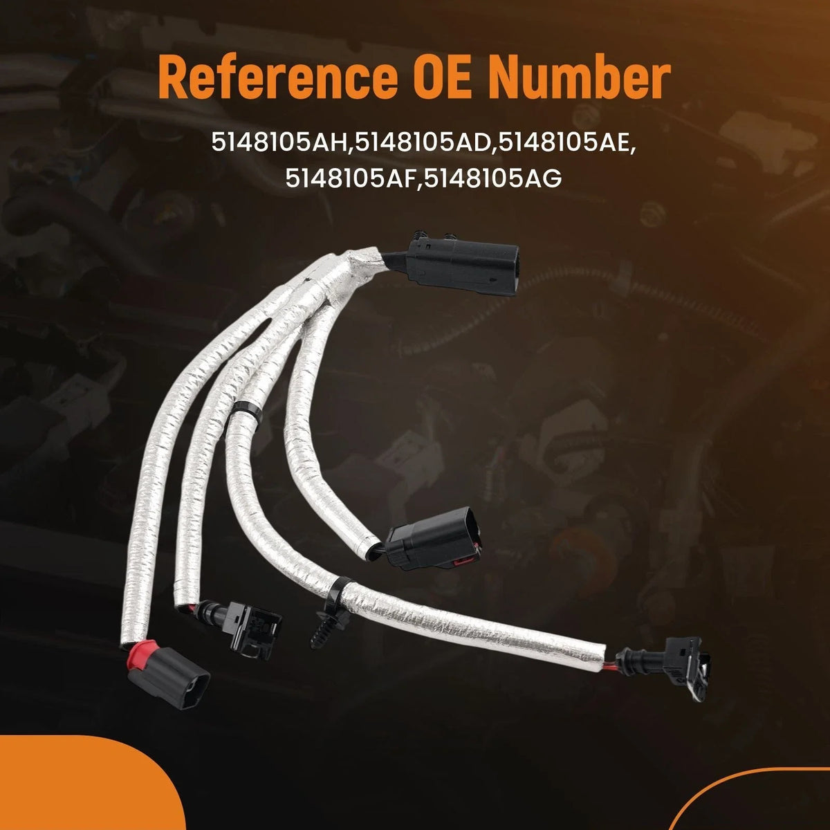 Engine Temperature Wire for Jeep Cherokee Latitude 2.4L (2014–2015) 5148105AE