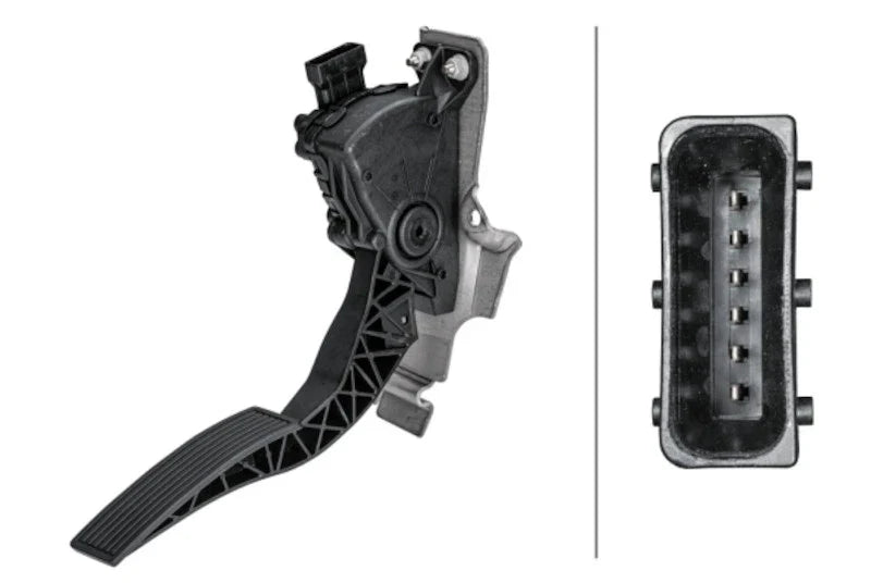 Hella Accelerator Pedal Sensor for GMC Canyon (2004–2012) 358156001