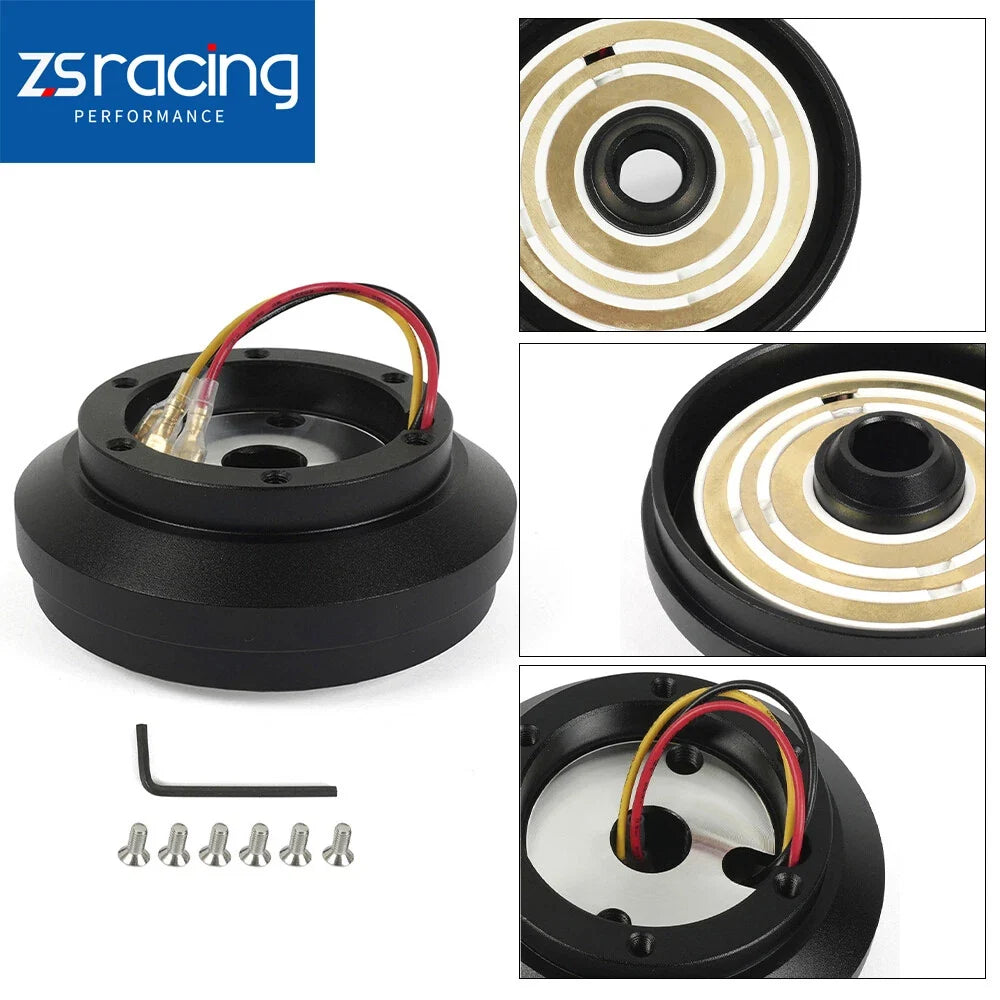 6-Hole Hub Adapter Kit for Ford Mustang GT SVT Steering Wheel (174H)