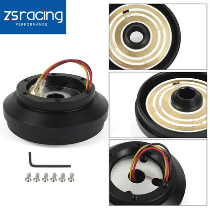 6-Hole Hub Adapter Kit for Ford Mustang GT SVT Steering Wheel (174H)