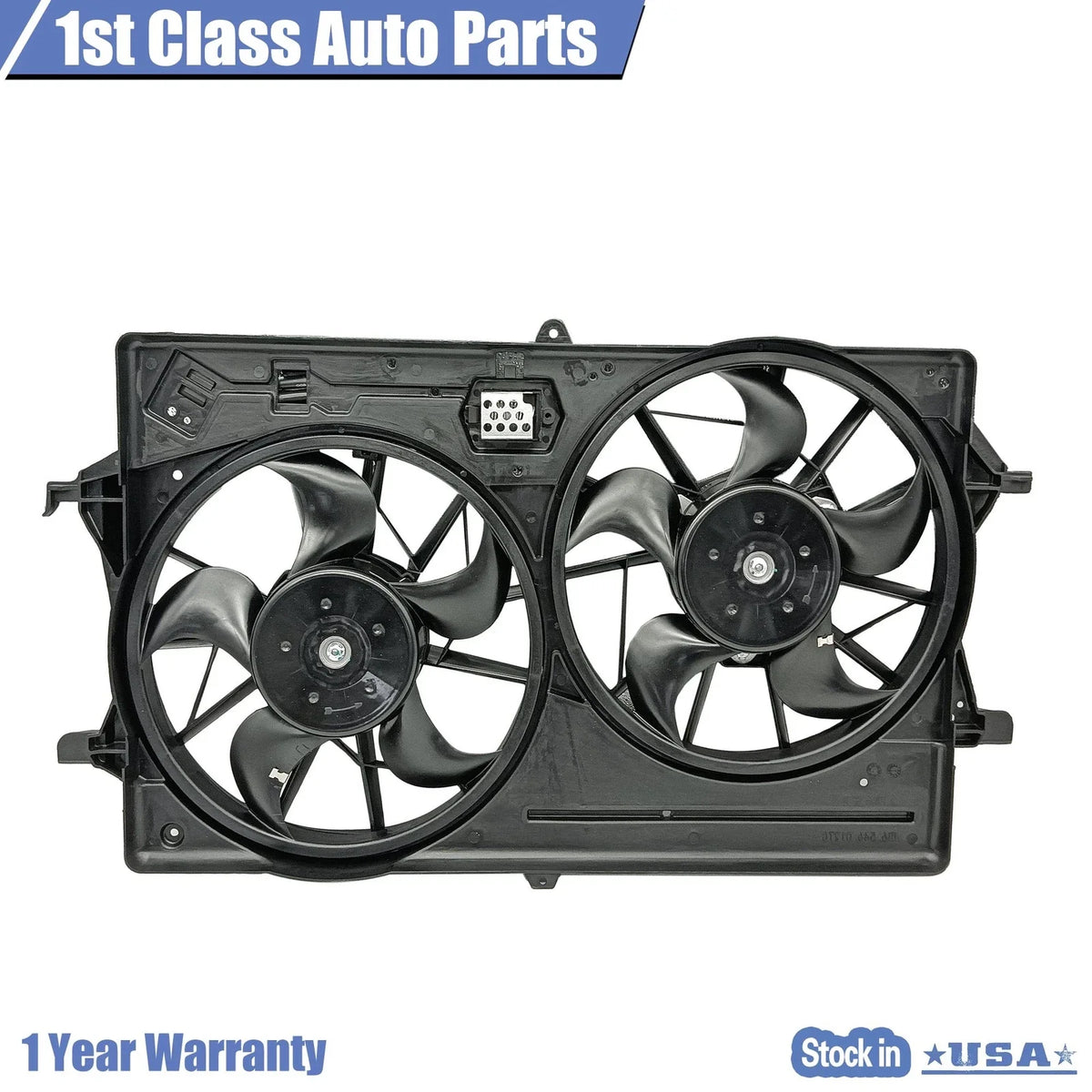 Dual Fan Assembly for Ford Focus (2000–2004) 200W