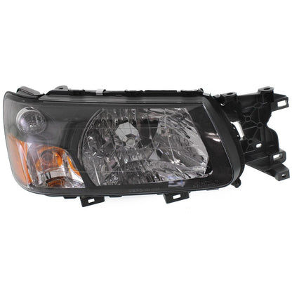 Headlight Assembly Set of 2 for Subaru Forester (2005) - Composite with Bulb