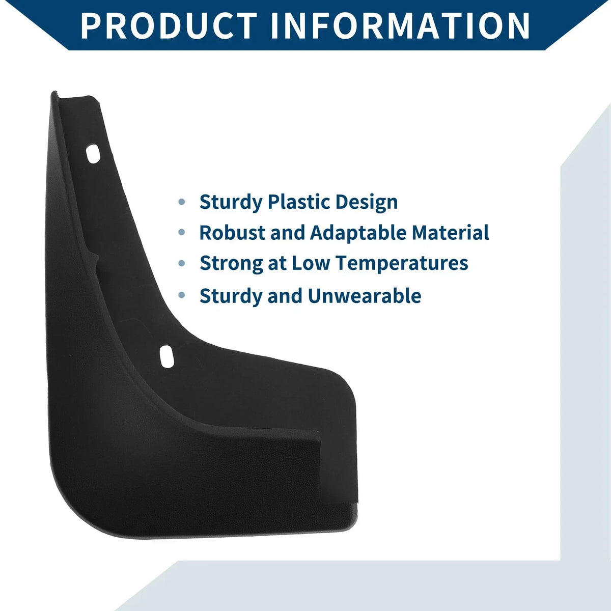 Set of Mud Flaps for Mercedes-Benz Smart 2 Door 2016-2021