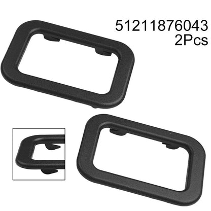 Door Handle Trim Bezel in Black for BMW E30 E28 E24 E23 (1982–1994)