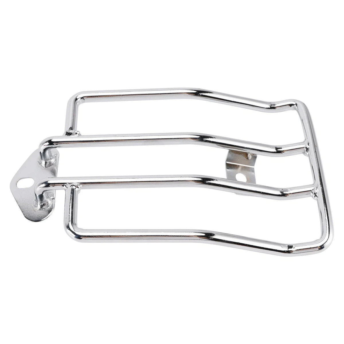 Chrome Solo Seat Rack for XL 883 1200 Harley Sportster (2004–2022)