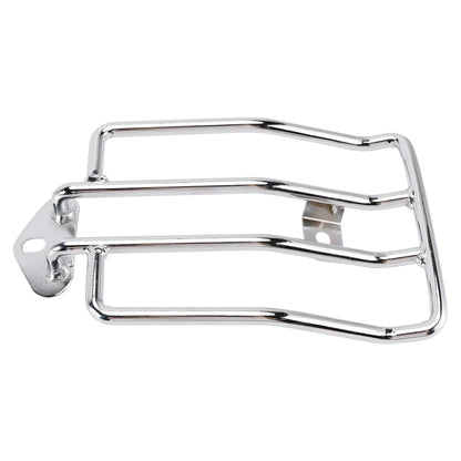 Chrome Solo Seat Rack for XL 883 1200 Harley Sportster (2004–2022)
