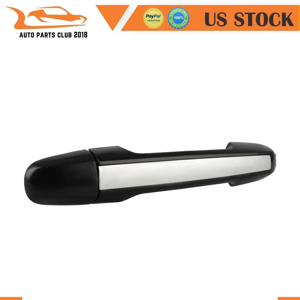 Front Right Door Handle for Hyundai Sonata (2006–2010) Black Plastic