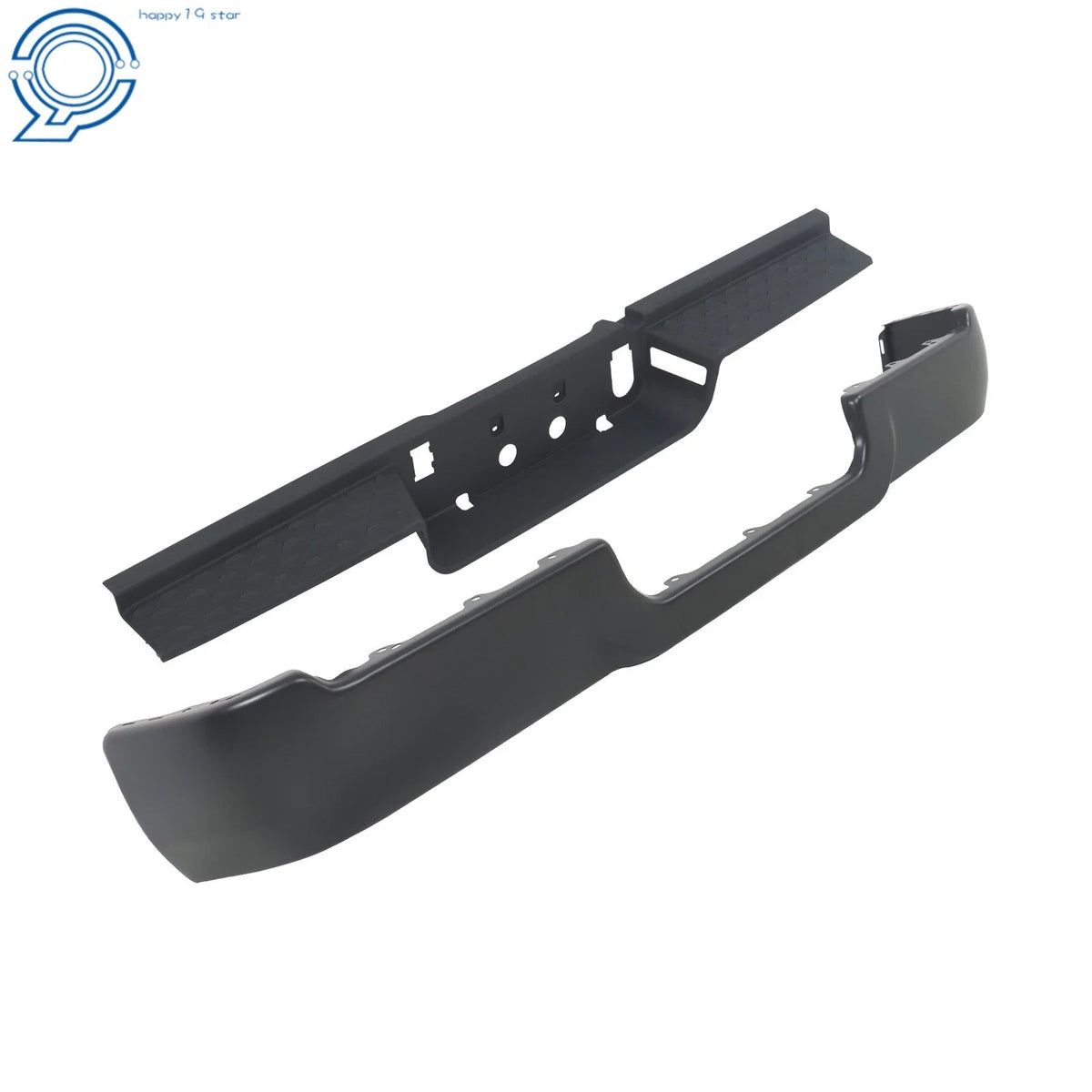Rear Face Bar + Step Pad for RAM 2500 3500 Steel Primered (2019-2024)