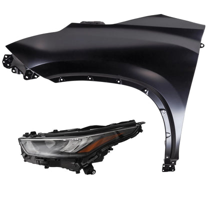 Driver Left Side Headlight for Toyota Highlander (2020)