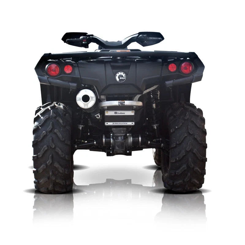 HMF Titan XL Blackout Exhaust for Can-Am Outlander 570 650 850 (2016–2023)