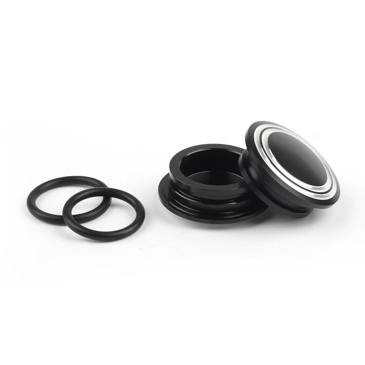 Frame Hole Caps (Set of 2) for BMW R Nine T R1200 2014-2016 - Black