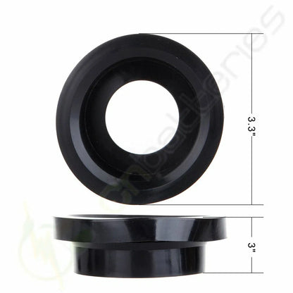 5pcs Rubber Grommet with Wire Plug for 2.5" Round Side Marker LED Light