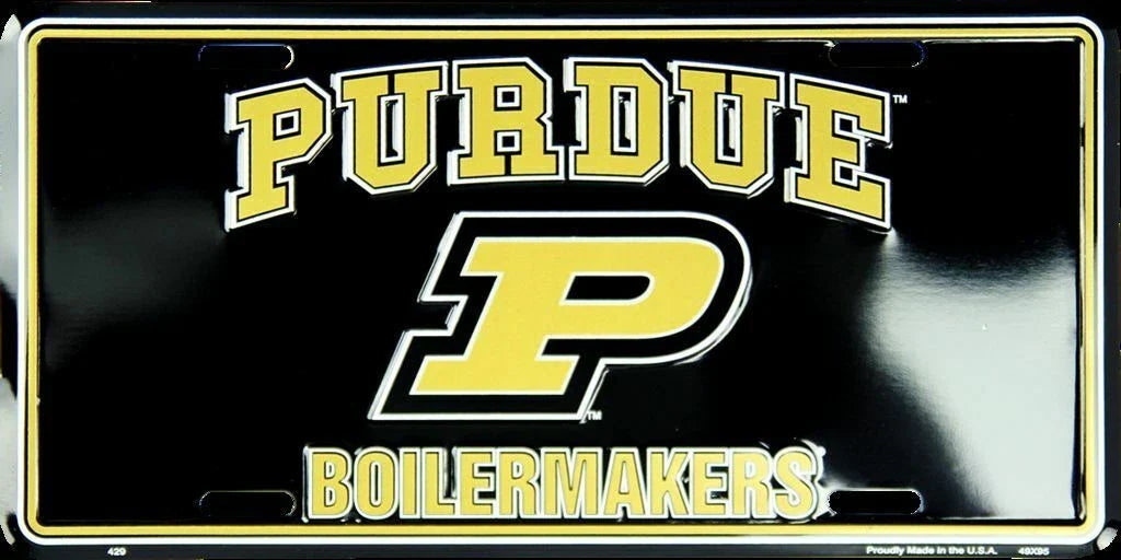 Purdue University Boilermakers License Plate for Car Truck (Metal)