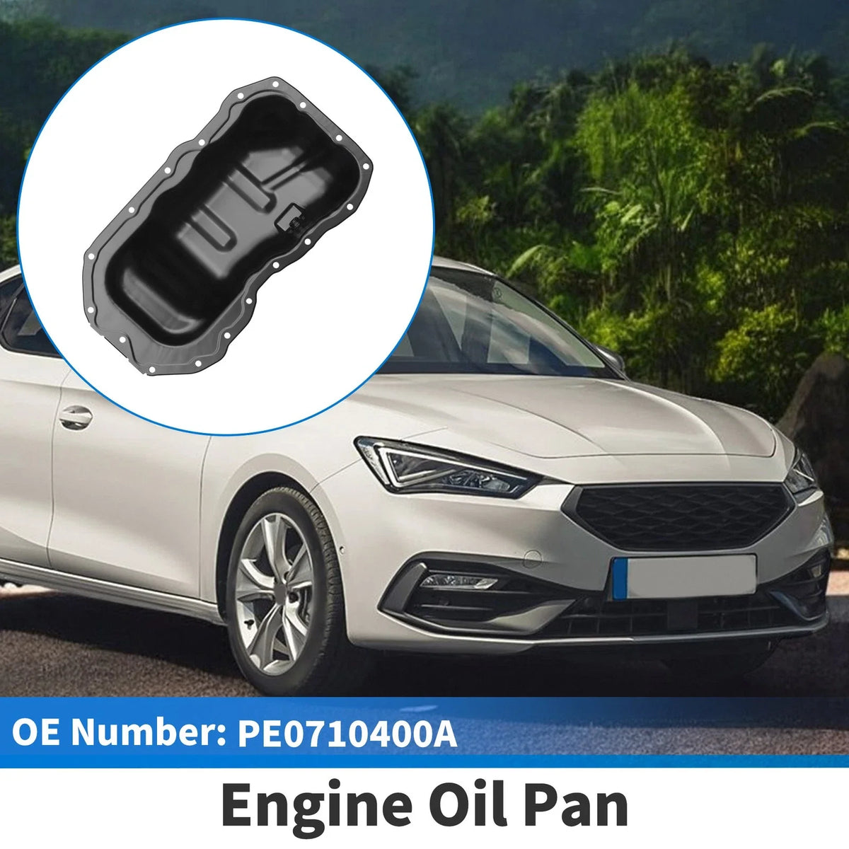 1 Pc Engine Oil Pan No.PE0710400A for Mazda 3 (2012–2013) 2.0L 2.5L 2.3L