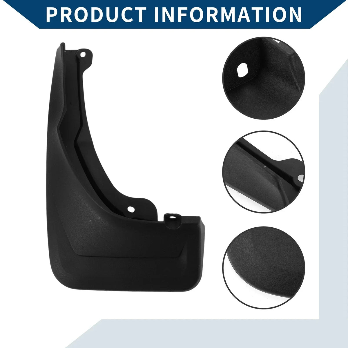 Mud Flaps - Splash Guard Set for Mercedes-Benz GLC 2023