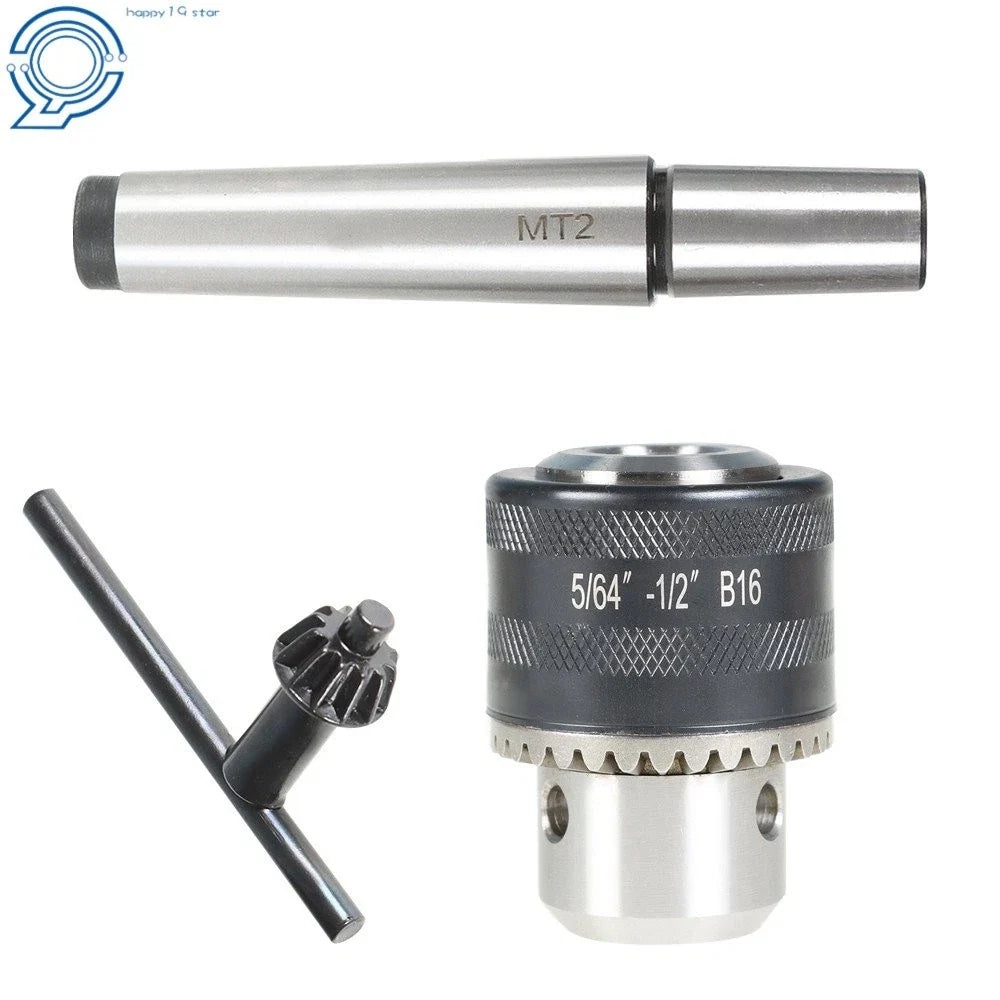 Tail Stock Drill Chuck Tool for Mini Metal Lathe (MT2)