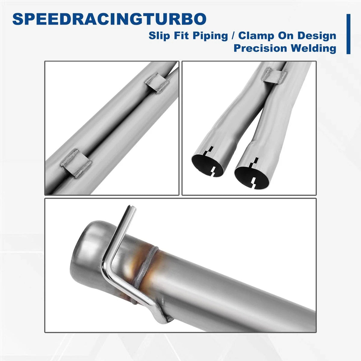 Catback Exhaust System with 2.5" Oval Mufflers for Dodge Challenger 2009-2014