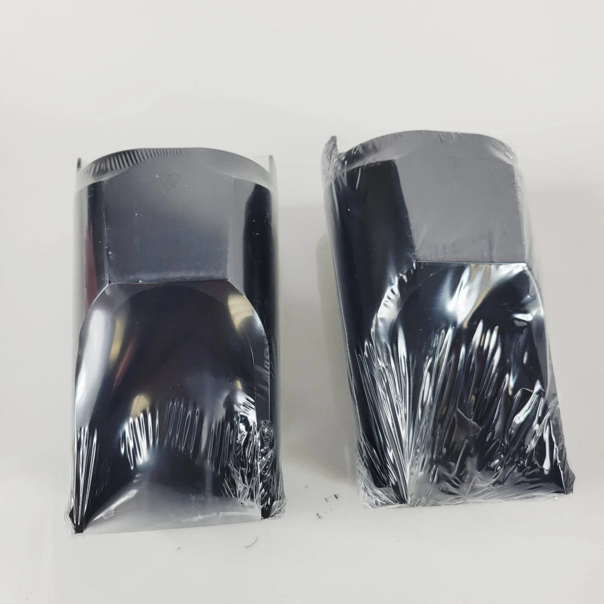 20-040 Black Fat Tire Fork Boot Covers for 2014–2019 Harley Touring