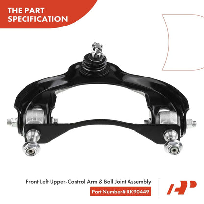 Ball Joint Front Left Upper Control Arm for Honda Civic (1992-1995)
