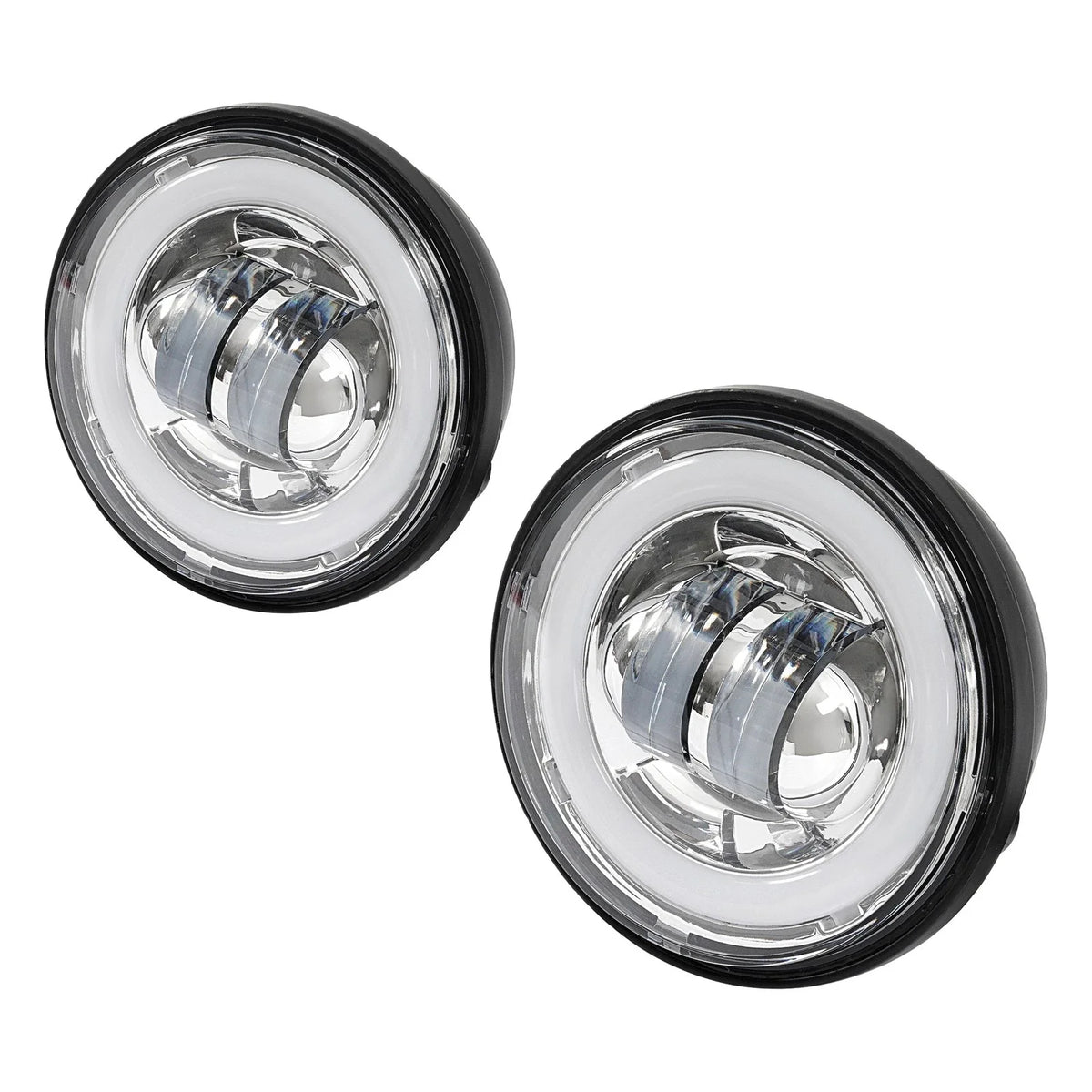 LED Fog Light 4.5" for Harley Street Glide Road King (1994–Present)