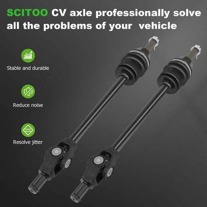 CV Axle Set of 2 for Polaris Ranger 500 (2002 to 2005)