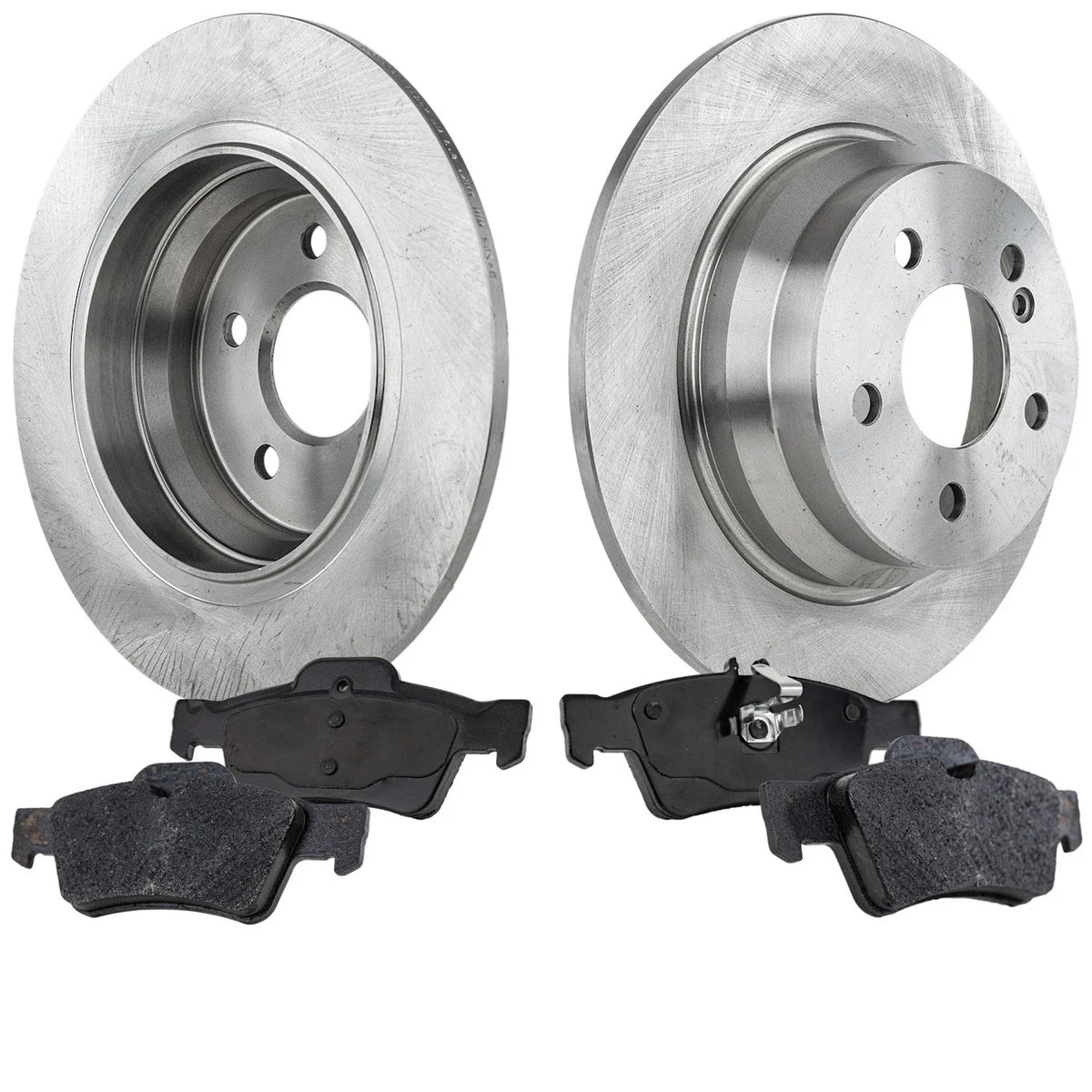 Disc Brake Rotors with Pads Kit for Mercedes-Benz E250 2014-2016