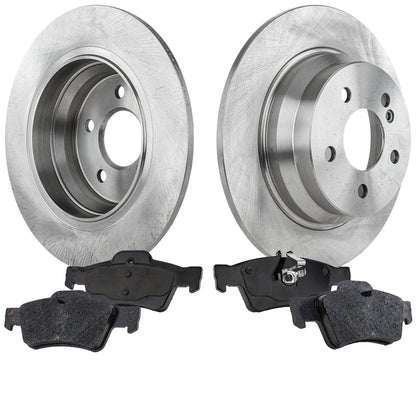 Disc Brake Rotors with Pads Kit for Mercedes-Benz E250 2014-2016