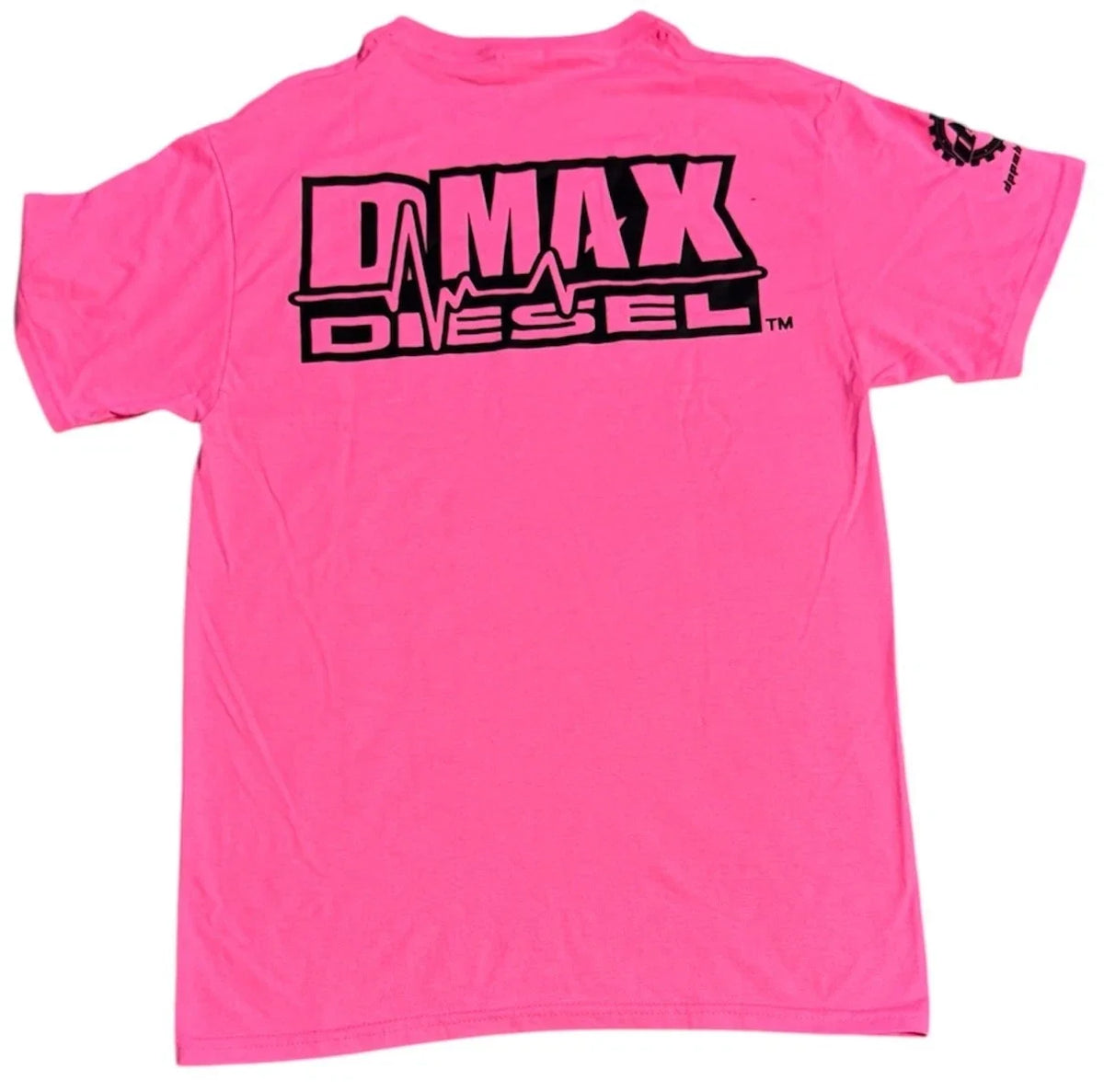DMAX Diesel T-Shirt for DMAX (2010–2023) - Pink, Black Logo, Medium
