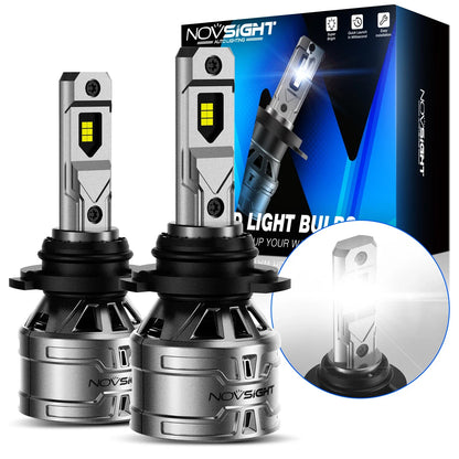 Set of 2 HB3 9005 LED Headlight Bulbs for Hilux N70 2005-2015