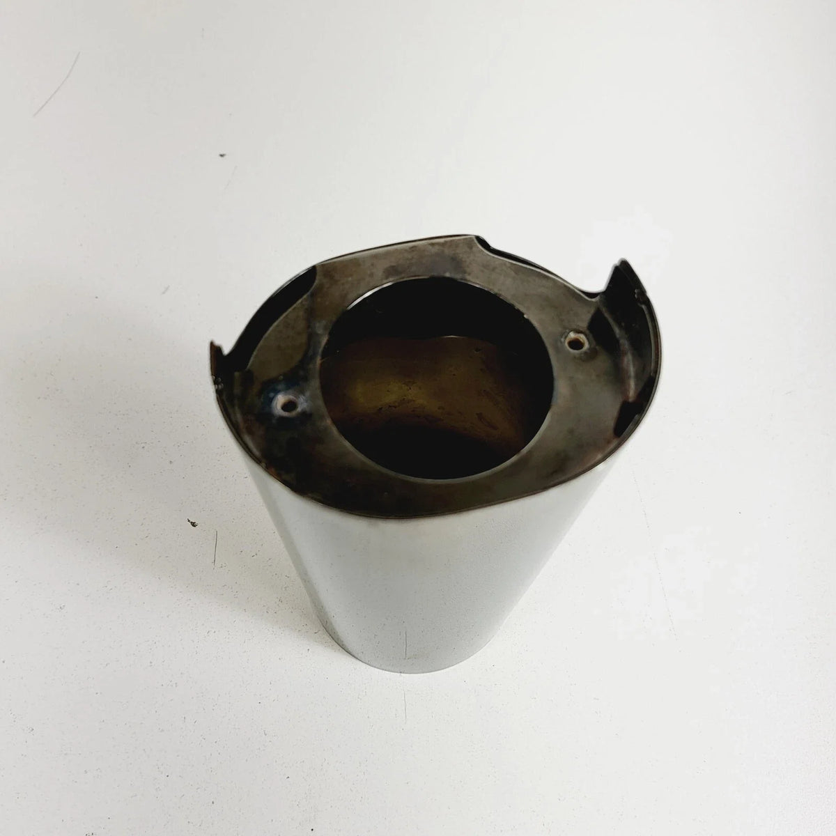 Smoked Chrome Left Upper Fork Slider Cover for Harley-Davidson Touring (2014–2023)
