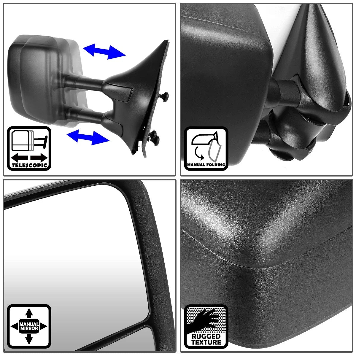 Right Side Tow Mirror for Nissan Frontier (2005–2015)