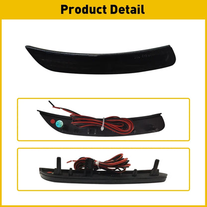 Smoked Lens LED Side Marker Lights for Chrysler 200 (2015–2017)