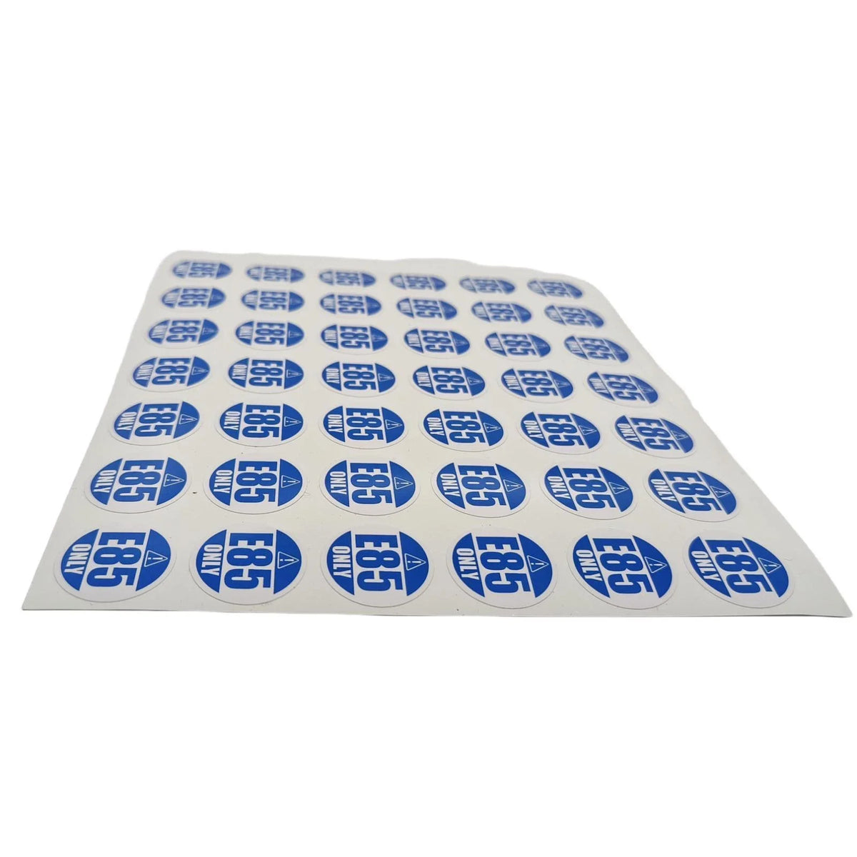 Use E85 Only Sticker Decal for Clean Energy (1'' Round)