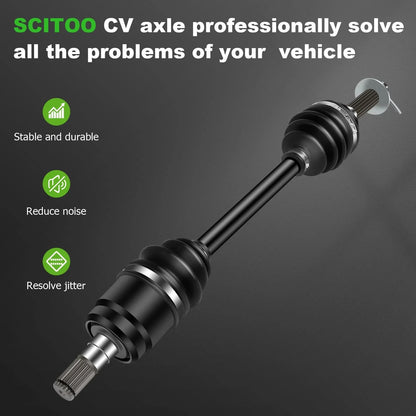 2008-2018 Suzuki King Quad 400 4x4 Front Right CV Axle Shaft