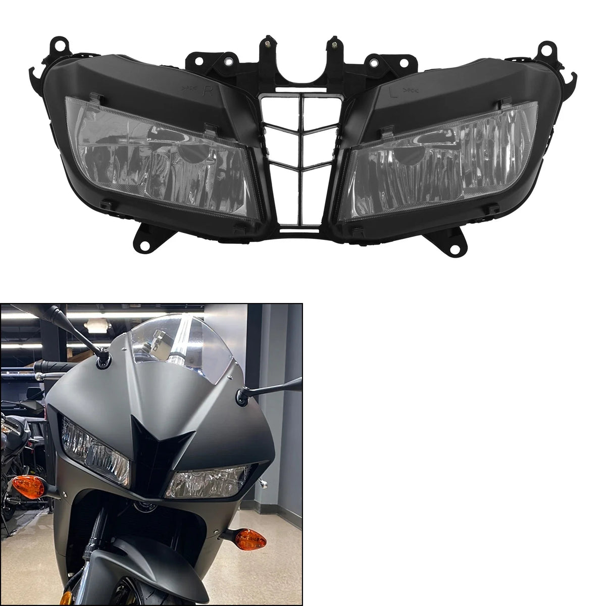 Front Headlight & Fairing Stay Bracket for Honda CBR600RR (2013–2023)