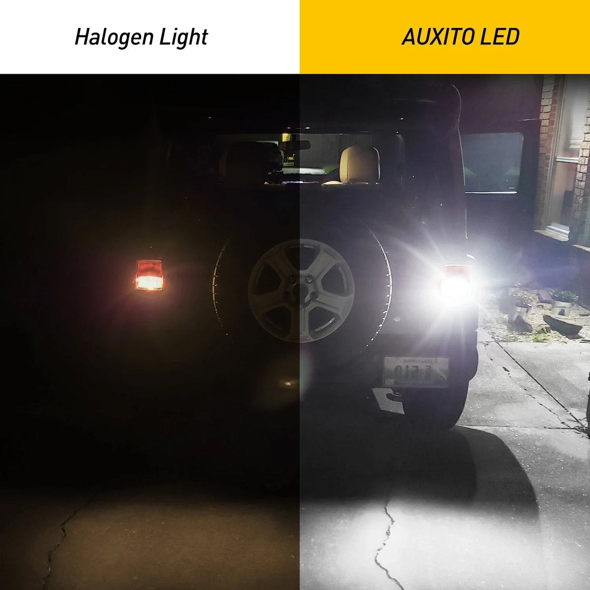 2X 6000K White 3157 3156 LED Reverse Turn Signal Light for Universal