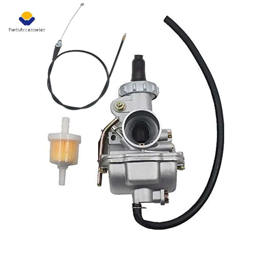 Carburetor and Throttle Cable for Honda CB125S CL100S CL125S (1973–1978)