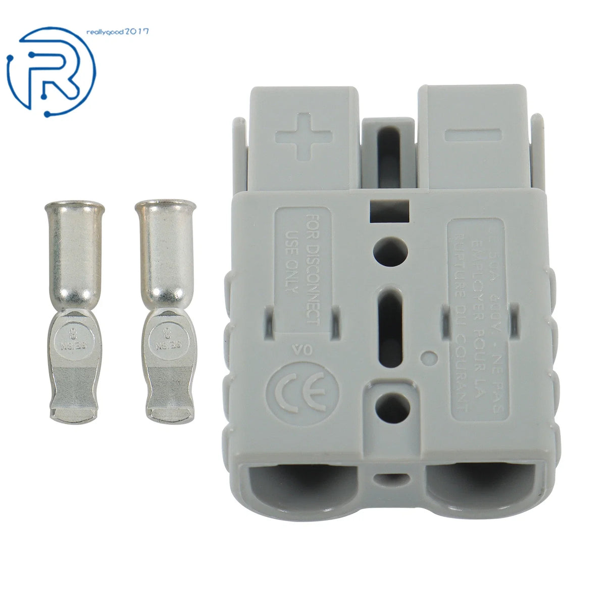 Side Charger Plug Receptacle for EZGO Marathon (1983–1994) Sb50 6G Contacts