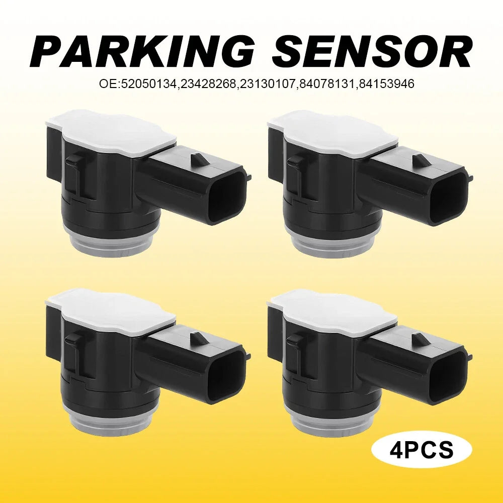 Set of 4 Parking Assist Sensors for GMC, Cadillac, Chevy Silverado 2014-2019