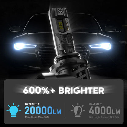2X HB4 9006 LED Headlight Bulb Conversion Kit for