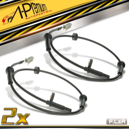 2X Front ABS Wheel Speed Sensor for Nissan Rogue (2008–2014)