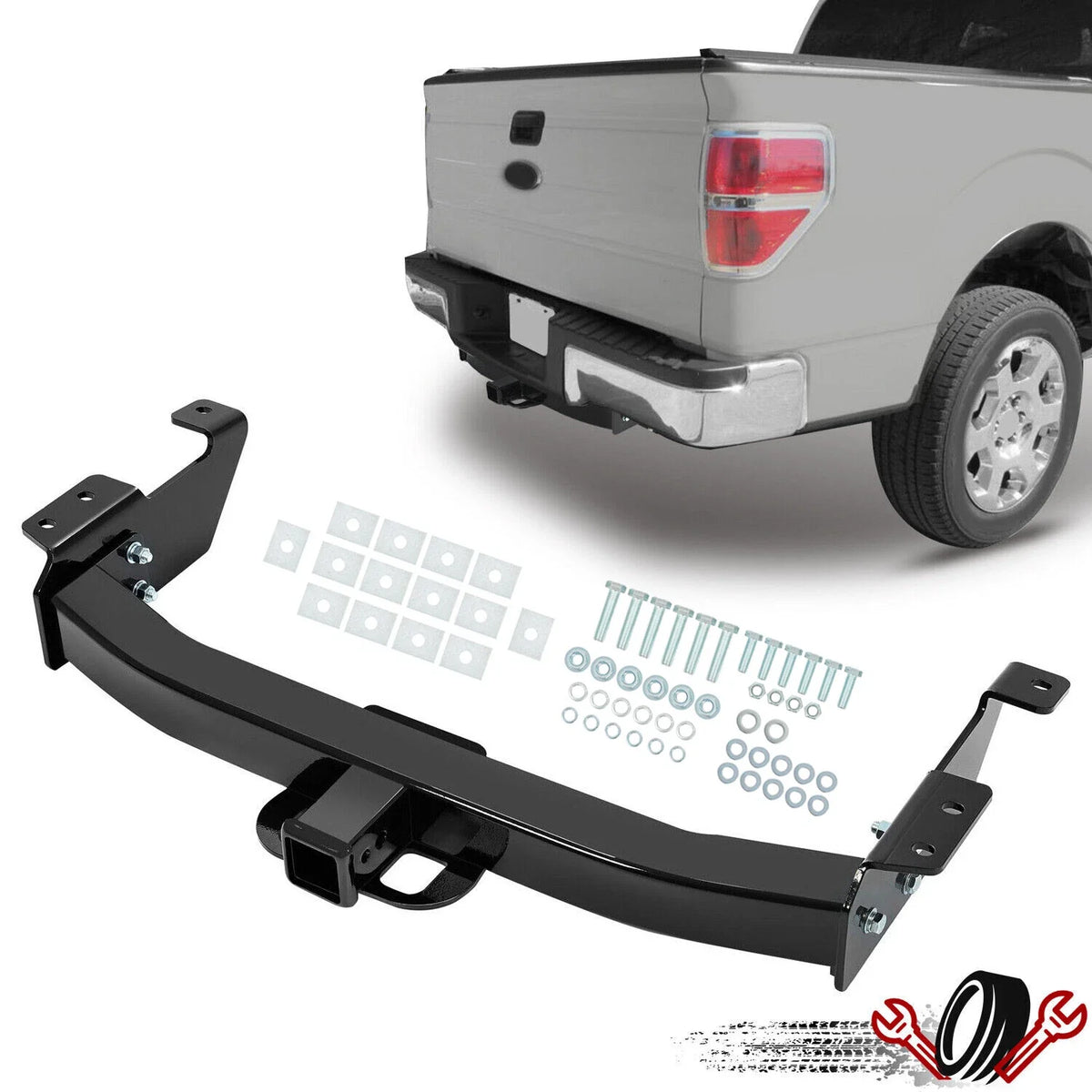 Class 5 Trailer Hitch for Ford E-150 E-250 E-350 (2000–2014)