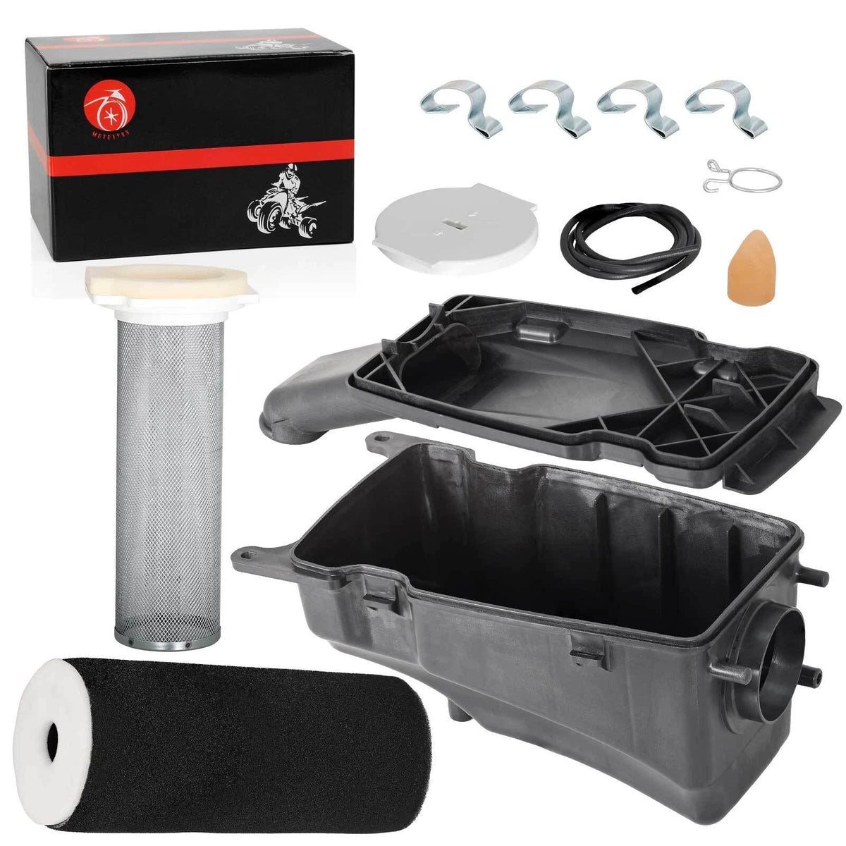 Cleaner Case with Lid Cap for Air Box Filter - Yamaha YFM350R 2004-2013